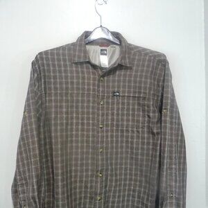 THE NORTH FACE BUTTON FRONT SHIRT MEDIUM